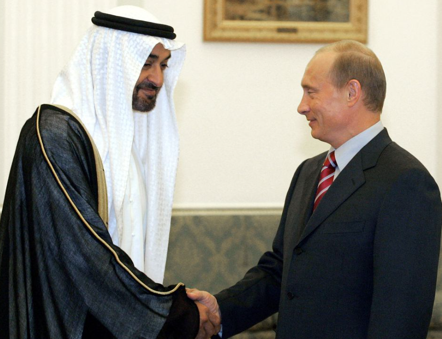 Leaders of Russia, UAE hold phone call on mutiny attempt in Russia