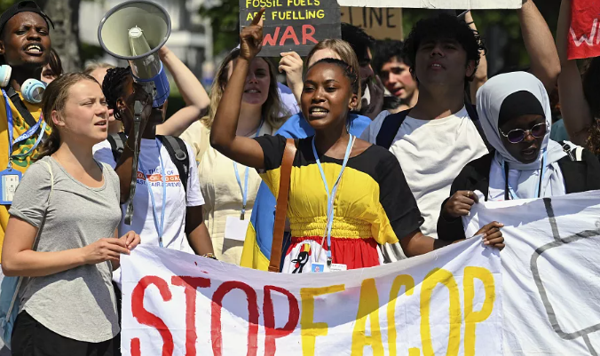 Climate activists denounce COP28 president