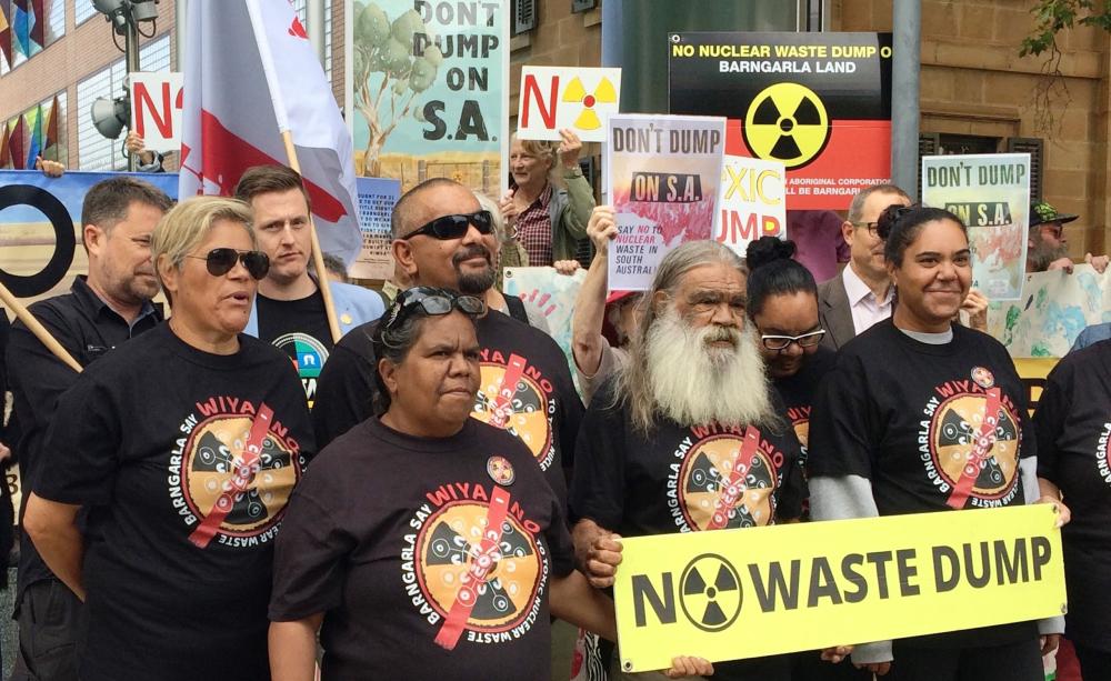Aboriginal Australians defeat nuclear dump