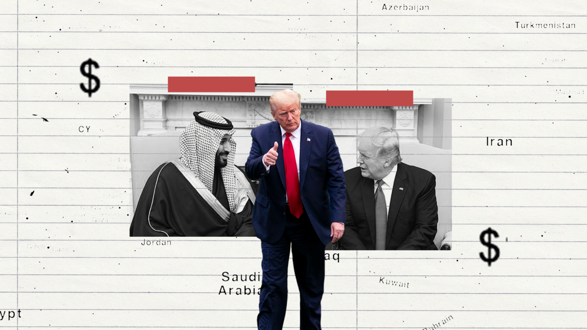 Trump made at least $9.6 million from the Middle East while president