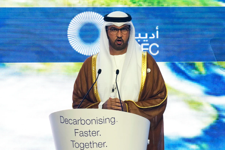 The UAE holds a major oil and gas conference just ahead of hosting UN COP28 climate talks in Dubai