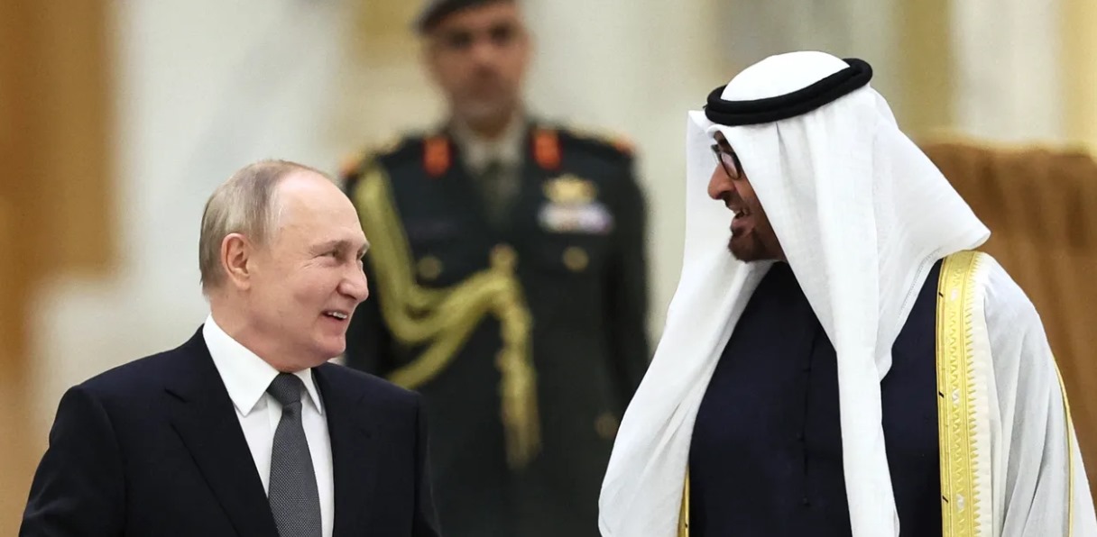 Putin trolls COP28 with oil talks next door