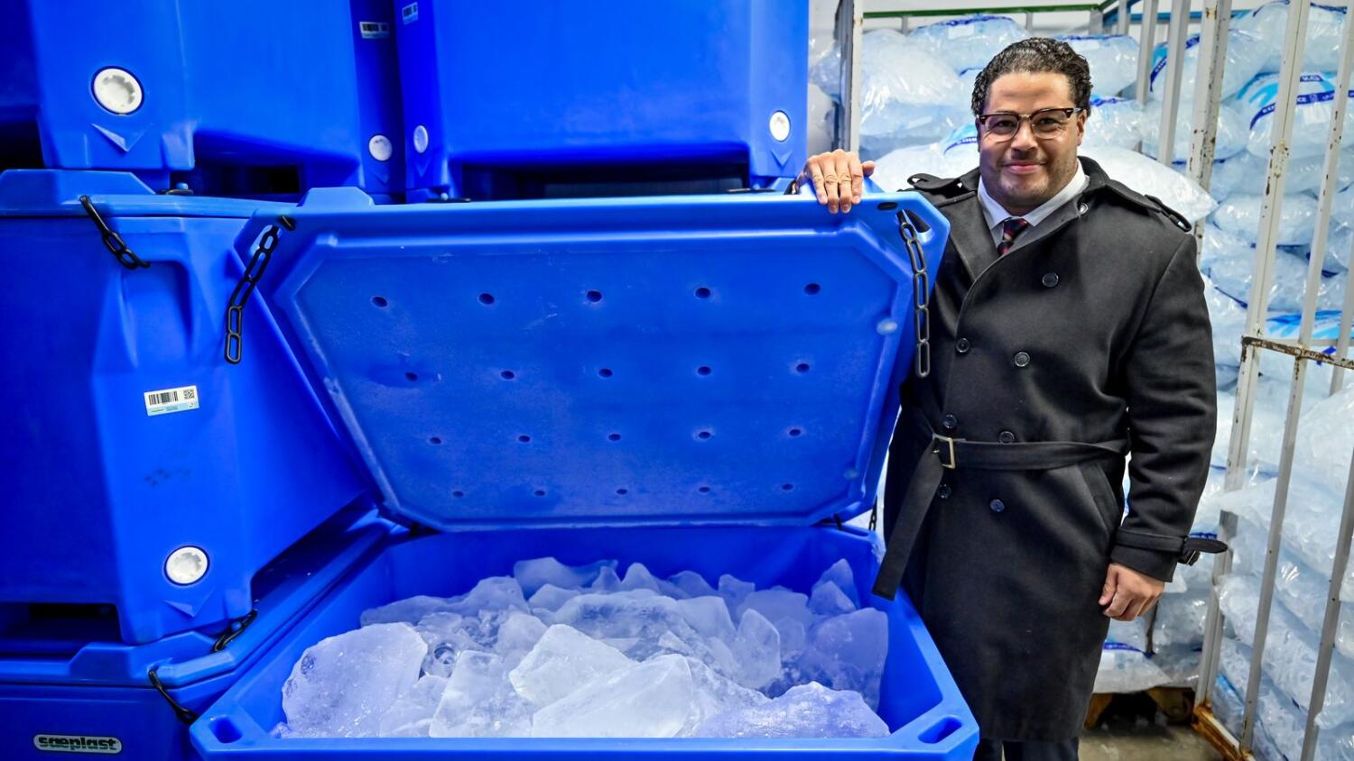 22-tonne glacier ice arrives in Dubai after 20,000km journey; next stop, your glass